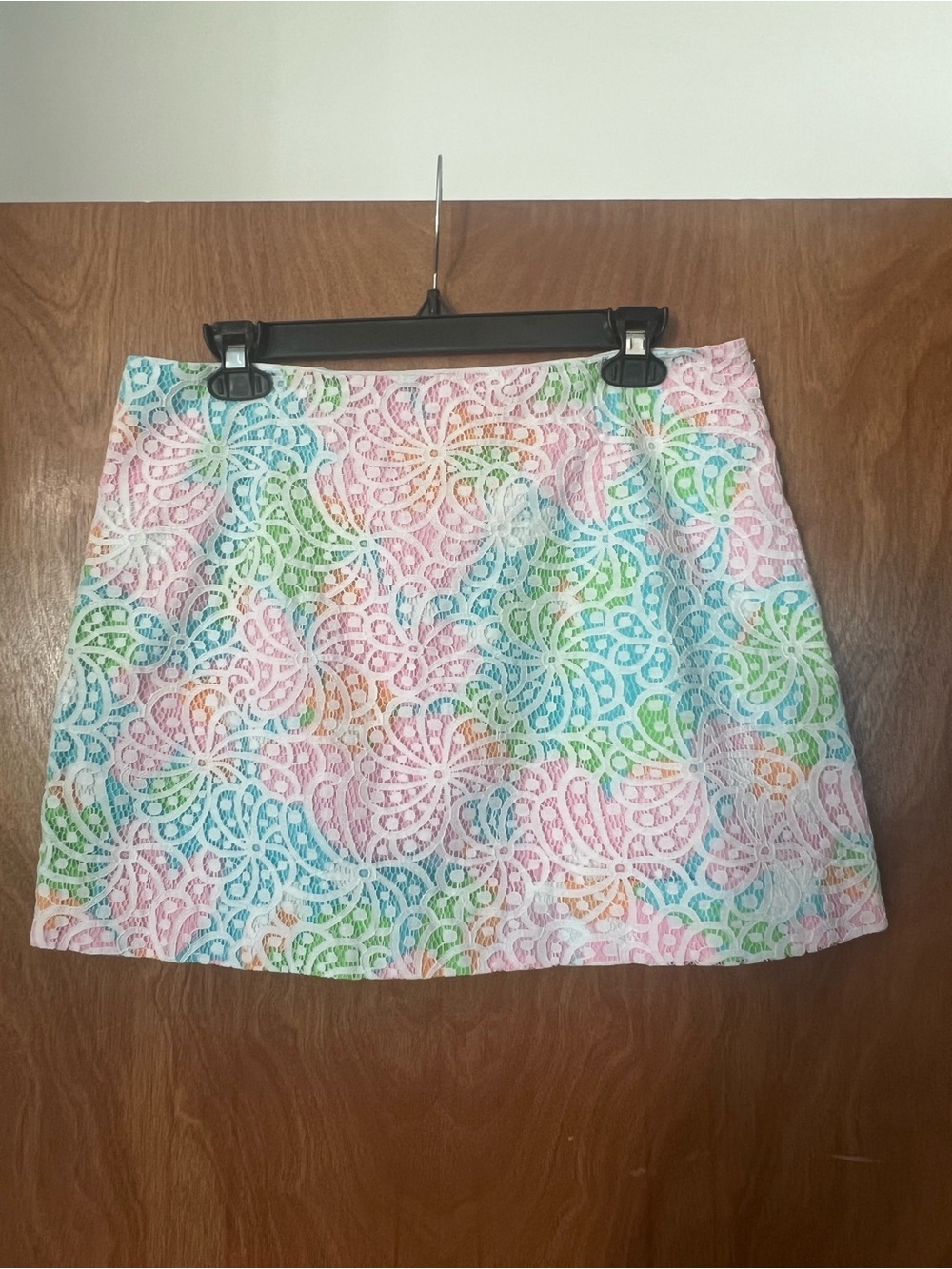 Lilly Pulitzer Tate Salsbury Lace print skirt